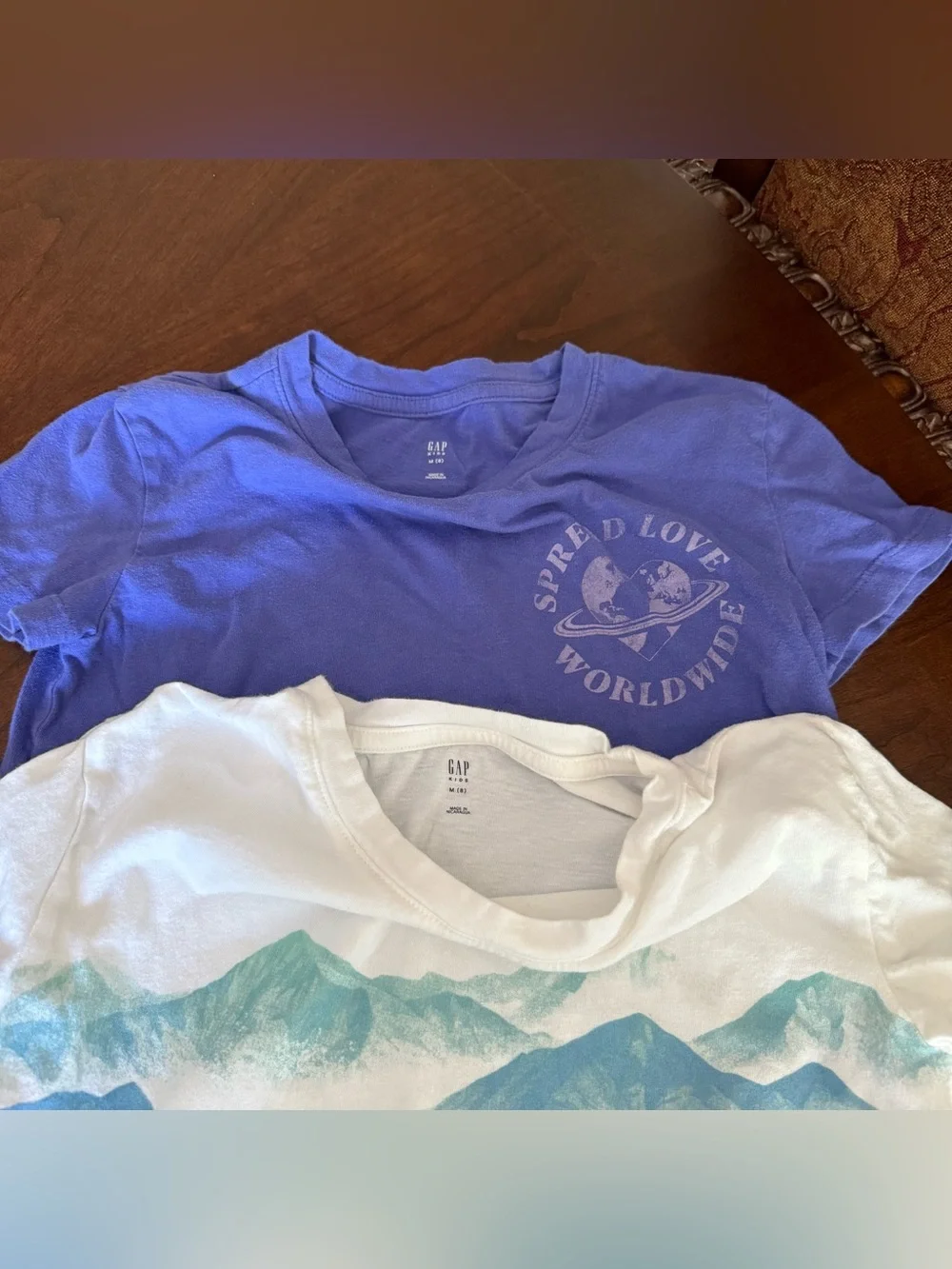 GAP Kids Girl’s Size M (8) T-Shirts - Lot of 2